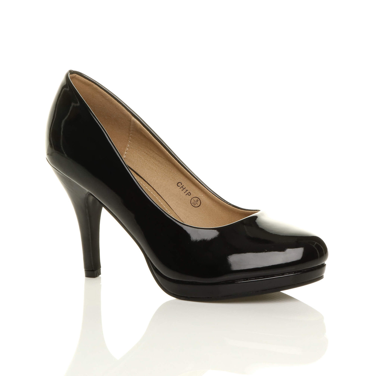 Womens High Heel Platform Court Shoes | AjvaniShoes.com