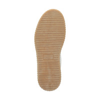 Bottom view of the sole of White PU Platform Flatform Creepers Trainers