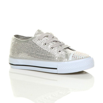 childrens sparkly trainers