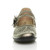 Front view of Pewter PU Mary Jane Grip Sole Comfort Shoes