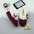 Burgundy Suede Fur Lined Winter Luxury Ankle Boots Slipper Booties Burgundy Suede Fur Lined Winter Luxury Ankle Boots Slipper Booties