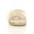 Front view of Beige Fur Flat Peep Toe Faux Fur Mules Slippers Front view of Beige Fur Flat Peep Toe Faux Fur Mules Slippers