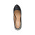 Top view of Black PU Mid Heel Concealed Platform Court Shoes Top view of Black PU Mid Heel Concealed Platform Court Shoes