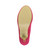 Bottom view of the sole of Fuchsia Pink Suede High Heel Platform Mary Jane Court Shoes