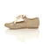 Left side view of Beige Patent Childrens Ribbon Bow Scalloped Bridesmaid Mary Jane Shoes Left side view of Beige Patent Childrens Ribbon Bow Scalloped Bridesmaid Mary Jane Shoes