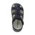 Top view of Navy PU Flat Gladiator Fisherman Sandals Top view of Navy PU Flat Gladiator Fisherman Sandals