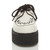 Front view of White PU Double Platform Flatform Wedge Brothel Creepers