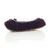Left side view of Purple Fleece Fluffy Footlets Slippers Socks