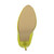Bottom view of the sole of Neon Yellow Patent High Heel Stiletto Peep Toe Court Shoes Sandals Bottom view of the sole of Neon Yellow Patent High Heel Stiletto Peep Toe Court Shoes Sandals