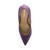 Top view of Purple Suede High Heel Pointed Court Shoes Top view of Purple Suede High Heel Pointed Court Shoes