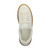 Top view of White PU Platform Flatform Creepers Trainers
