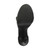 Bottom view of the sole of Black PU High Heel Ankle Strap Barely There Sandals