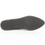 Bottom view of the sole of Black Patent Flat Diamante Pointed Toe Ballerina Dolly Shoes
