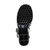 Bottom view of the sole of Black Mid Heel Gladiator Jelly Sandals