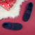 Navy Suede Fur Lined Luxury Flexible Moccasins Slippers
