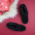 Black Suede Fur Collar Lined Luxury Flexible Moccasins Slippers Black Suede Fur Collar Lined Luxury Flexible Moccasins Slippers