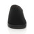 Front view of Black Cord Fur Lined Winter Slip On Memory Foam Slippers Mukes Indoor Shoes Front view of Black Cord Fur Lined Winter Slip On Memory Foam Slippers Mukes Indoor Shoes
