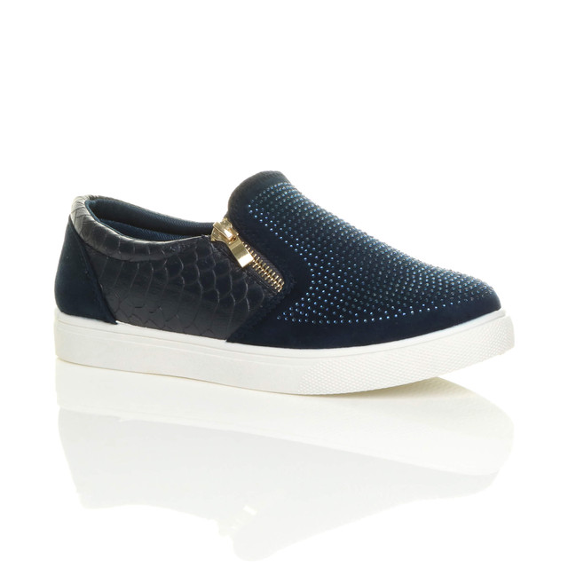 Black slip sales on plimsolls