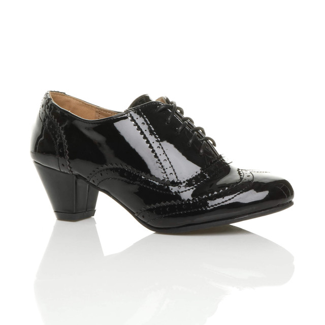 Brogue sales heels womens