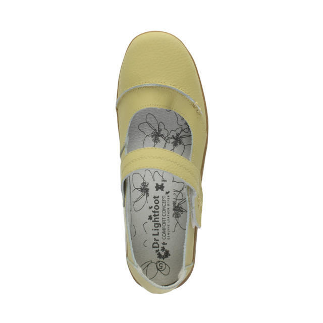 Top view of Pistachio Flat Comfort Mary Jane Shoes