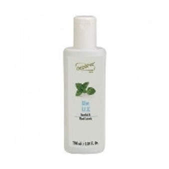 After waxing gel with Menthol. Enriched with plant exrtacts, this gel is formulated to cool, and soothe the skin.