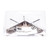 Bird B Gone Bird Wire 3-Post Ridge Bracket in packaging 
