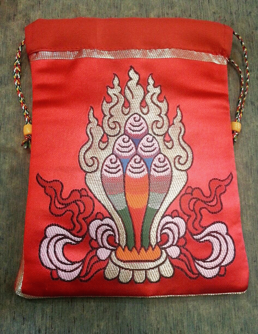 Tibetan Buddhist Monk Bag-Handmade In Nepal - Nationwide