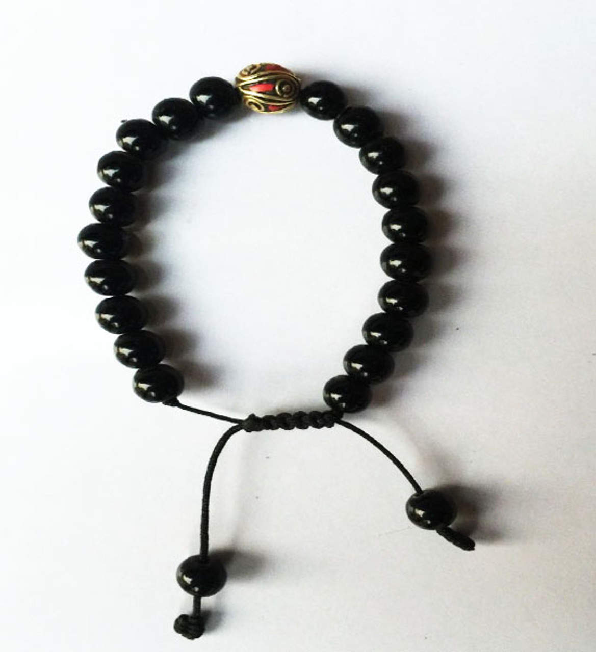 black onyx mala bracelet