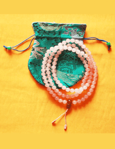 Tibetan Buddhist Turquoise Mala Prayer Beads