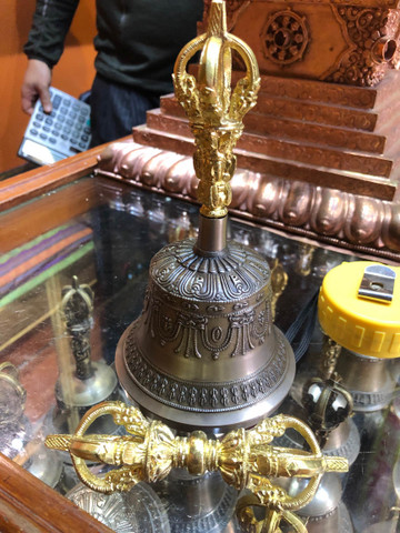 Tibetan Buddhism 9 Pronged Bell & Dorje Set