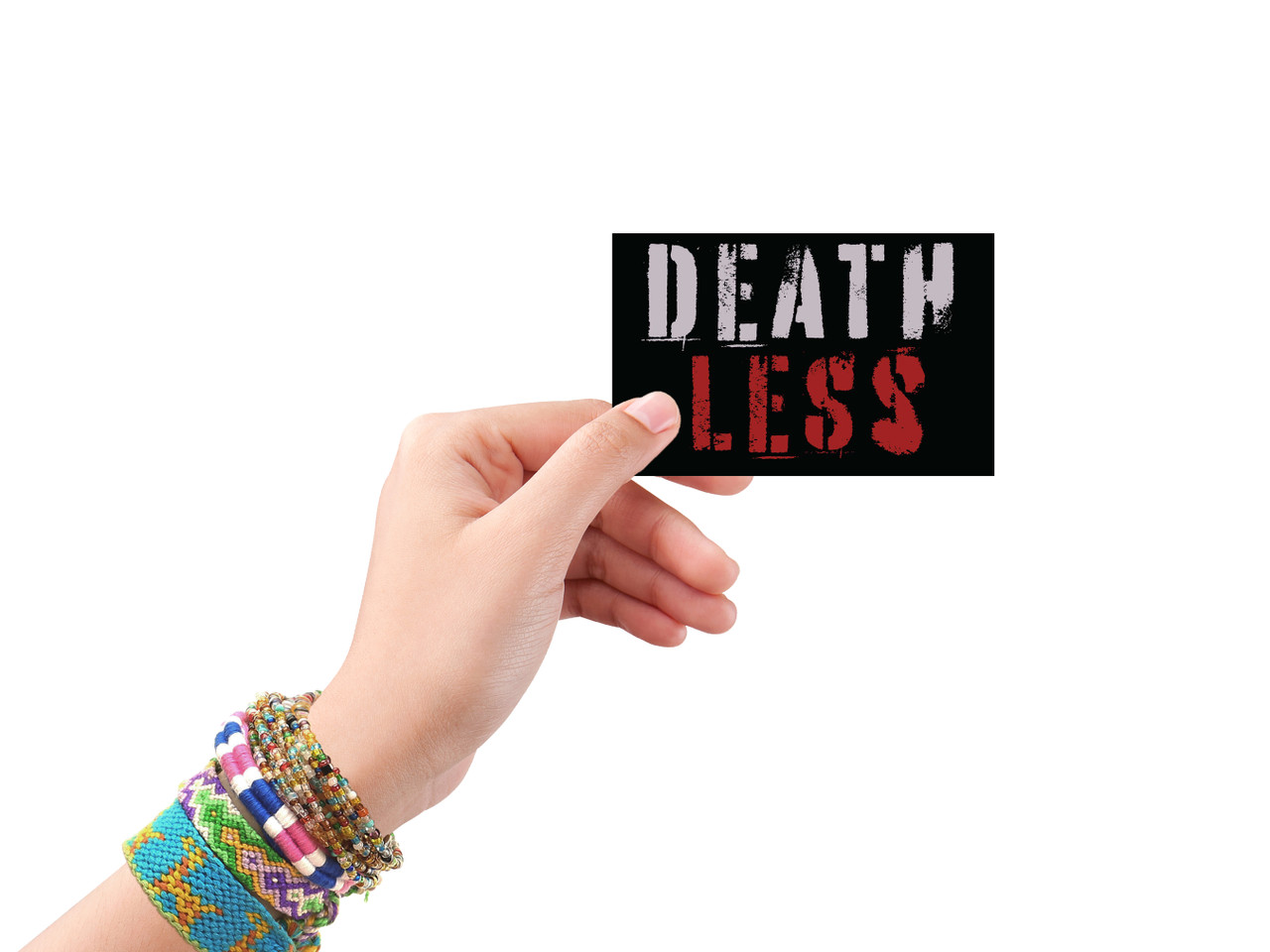 Death Less Sticker / Decal / Bumper Sticker - Decal Sal