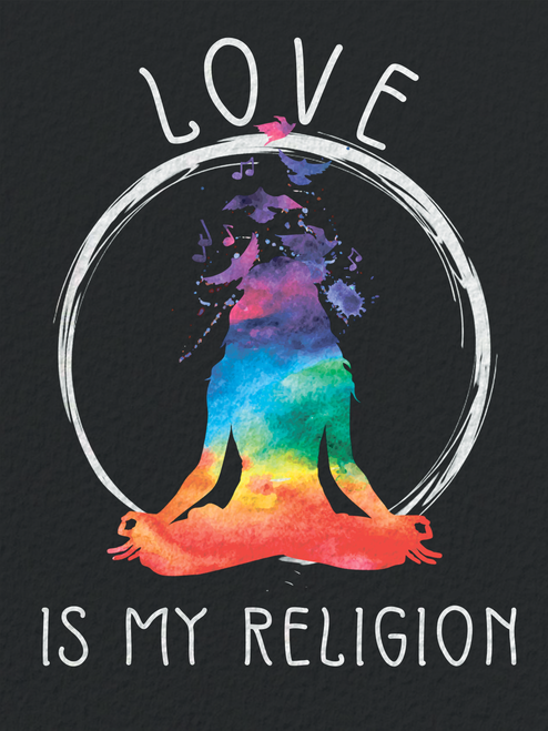 Love is My Religion Sticker / Decal / Bumper Sticker