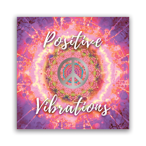 Positive Vibrations Sticker / Decal / Bumper Sticker