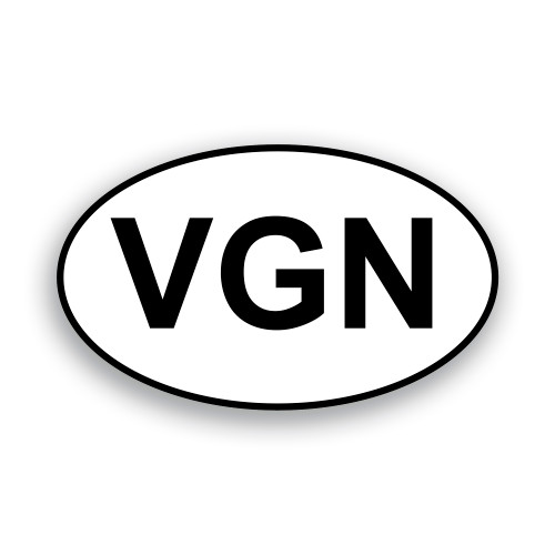 VGN Vegan Sticker / Decal / Bumper Sticker