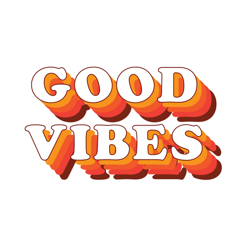 Good Vibes Sticker / Decal / Bumper Sticker