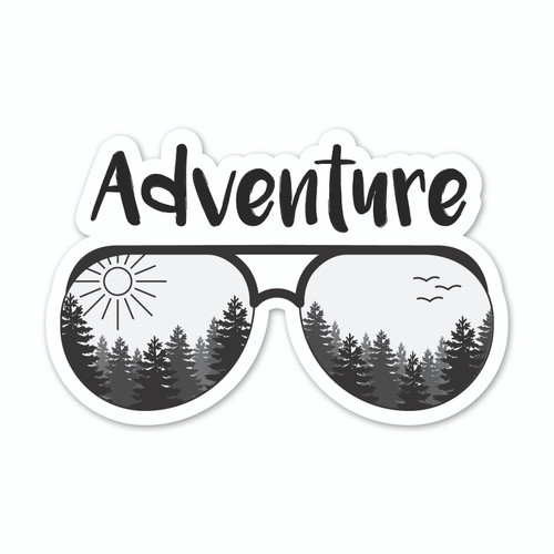 Adventure Sticker / Decal / Bumper Sticker