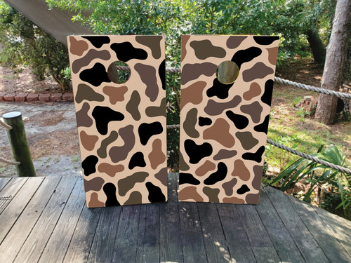 Camouflage Cornhole Wraps / Cornhole Skins