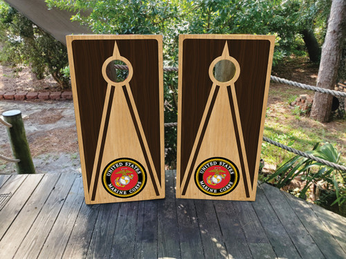 USMC / United States Marine Corps Cornhole Wraps / Skins - Design 5