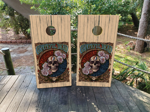 Grateful Dead Cornhole Wraps / Skins - Design 3