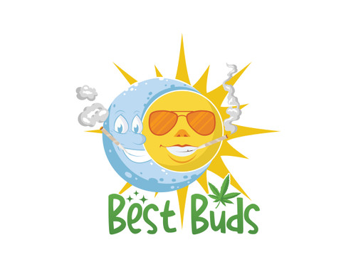 Sun and Moon Best Buds Sticker