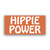 Orange Hippie Power Sticker / Decal / Bumper Sticker