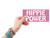 Pink Hippie Power Sticker / Decal / Bumper Sticker