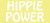 Yellow Hippie Power Sticker / Decal / Bumper Sticker