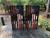 Thin Red Line Punisher Cornhole Wraps / Cornhole Skins / Firefighter
