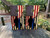 Thin Blue Line / Police / American Flag Cornhole Wraps / Cornhole Skin #3