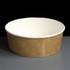 Kraft Paper Salad Bowl with Clear Lid 1250ml Pack Size 100