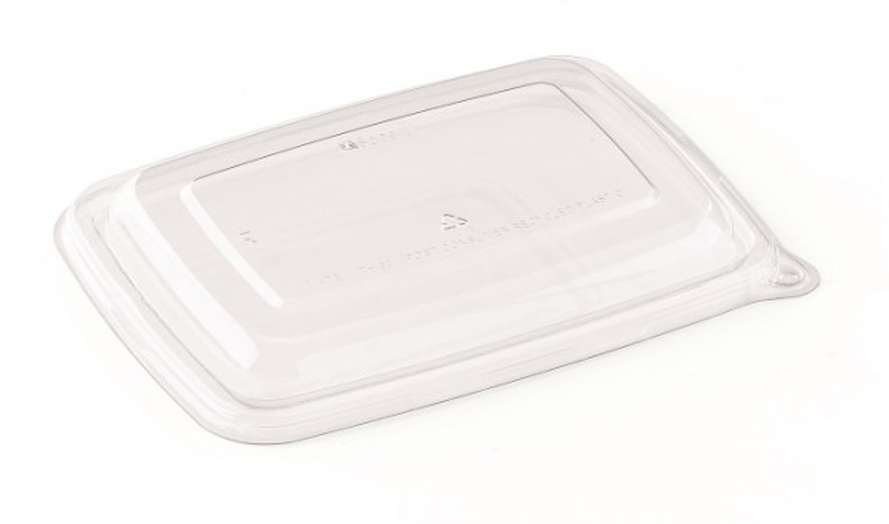 Sabert Rectangular Lid RPET for 600/950ml Pack Size 300