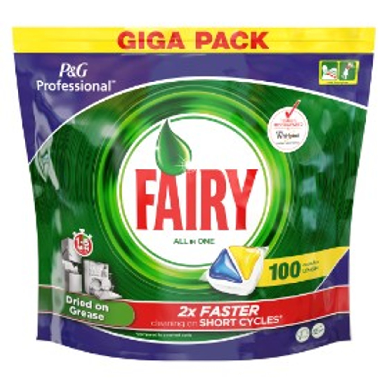 Fairy Dishwasher Capsules All in One Pack Size 1x100