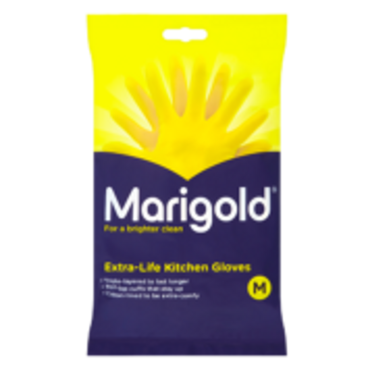 Marigold Extra Life Yellow Kitchen Gloves Pack Size 6 Pairs