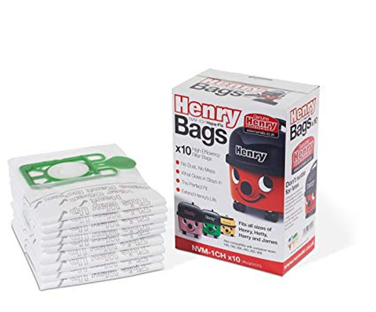 Reusable Henry Bag - Fits NRV200 & Hetty Genuine Numatic 604133 – Avern  Cleaning Supplies